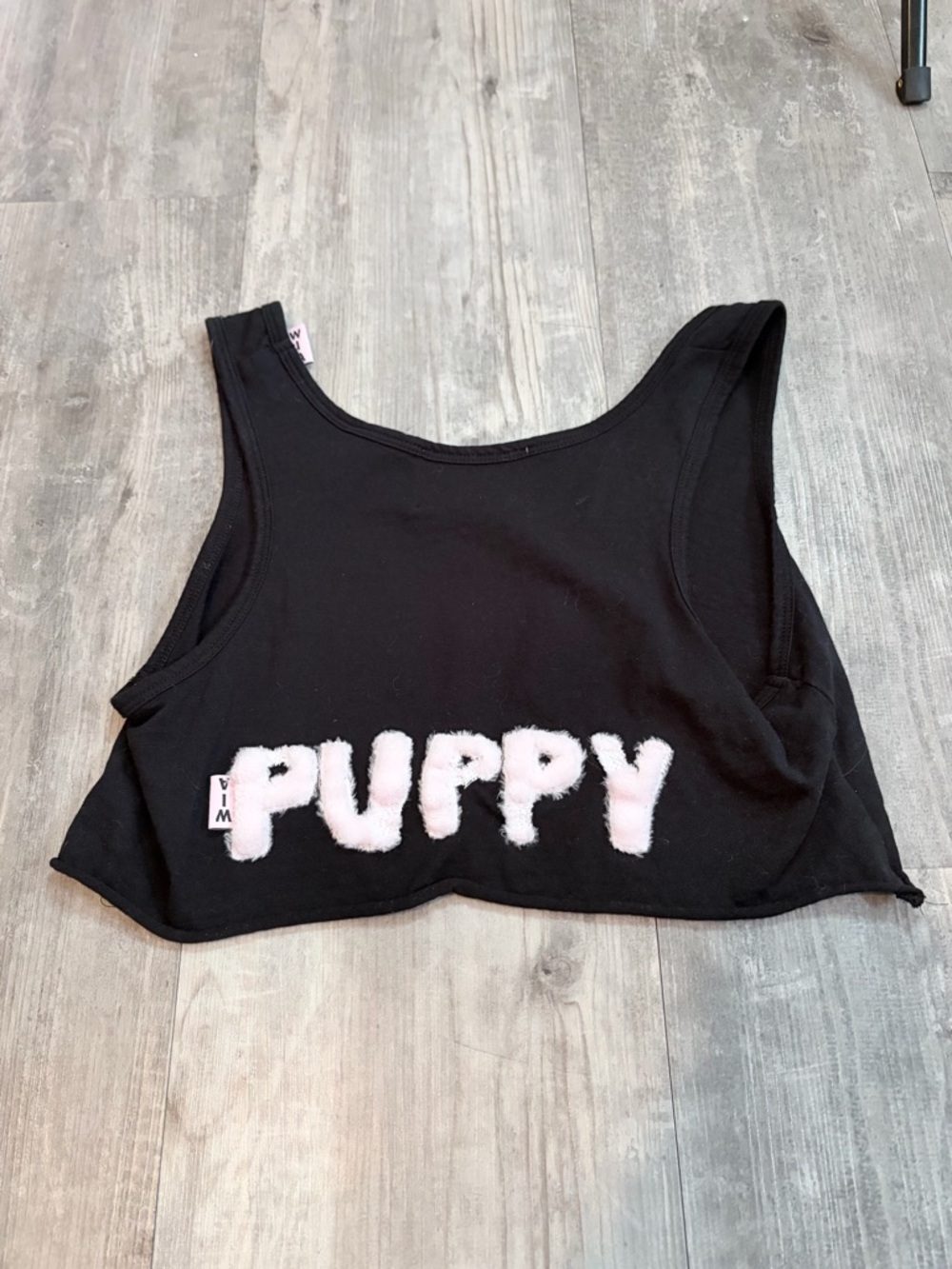 WIA collections puppy crop tank